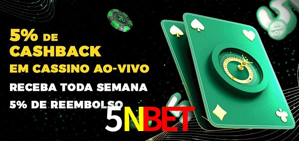 Promoções do cassino ao Vivo 5NBET